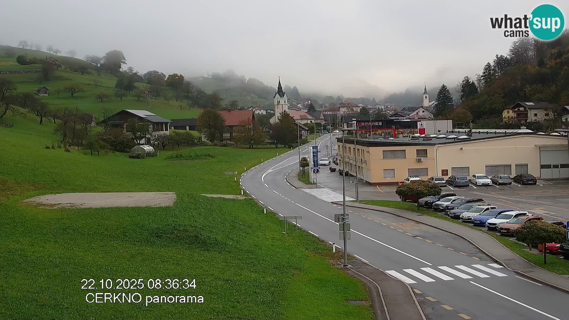 Webcam Ingresso Città di Cerkno