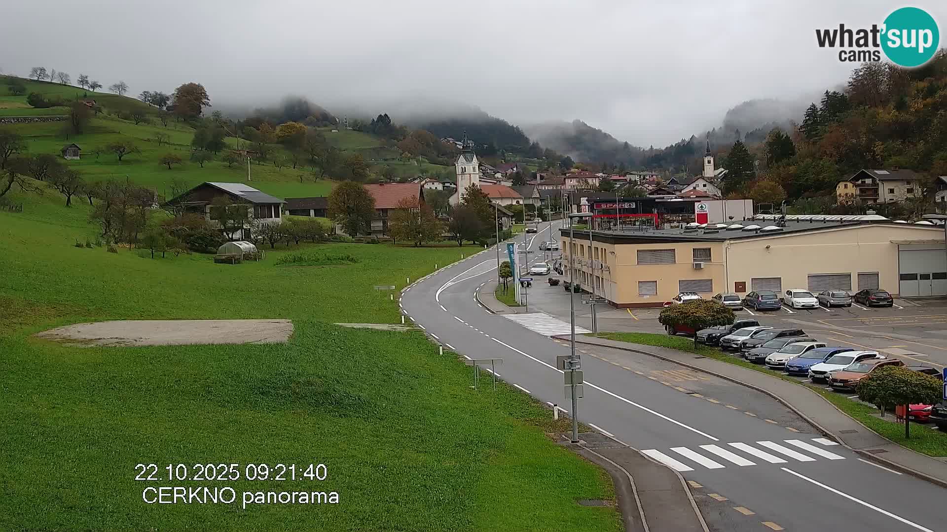 Cerkno ulaz u grad – Kamera uživo