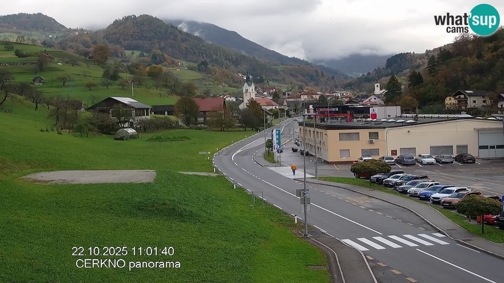 Webcam Ingresso Città di Cerkno