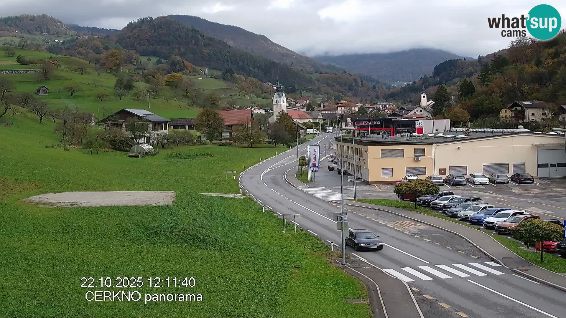 Cerkno Stadteingang Live-Webcam