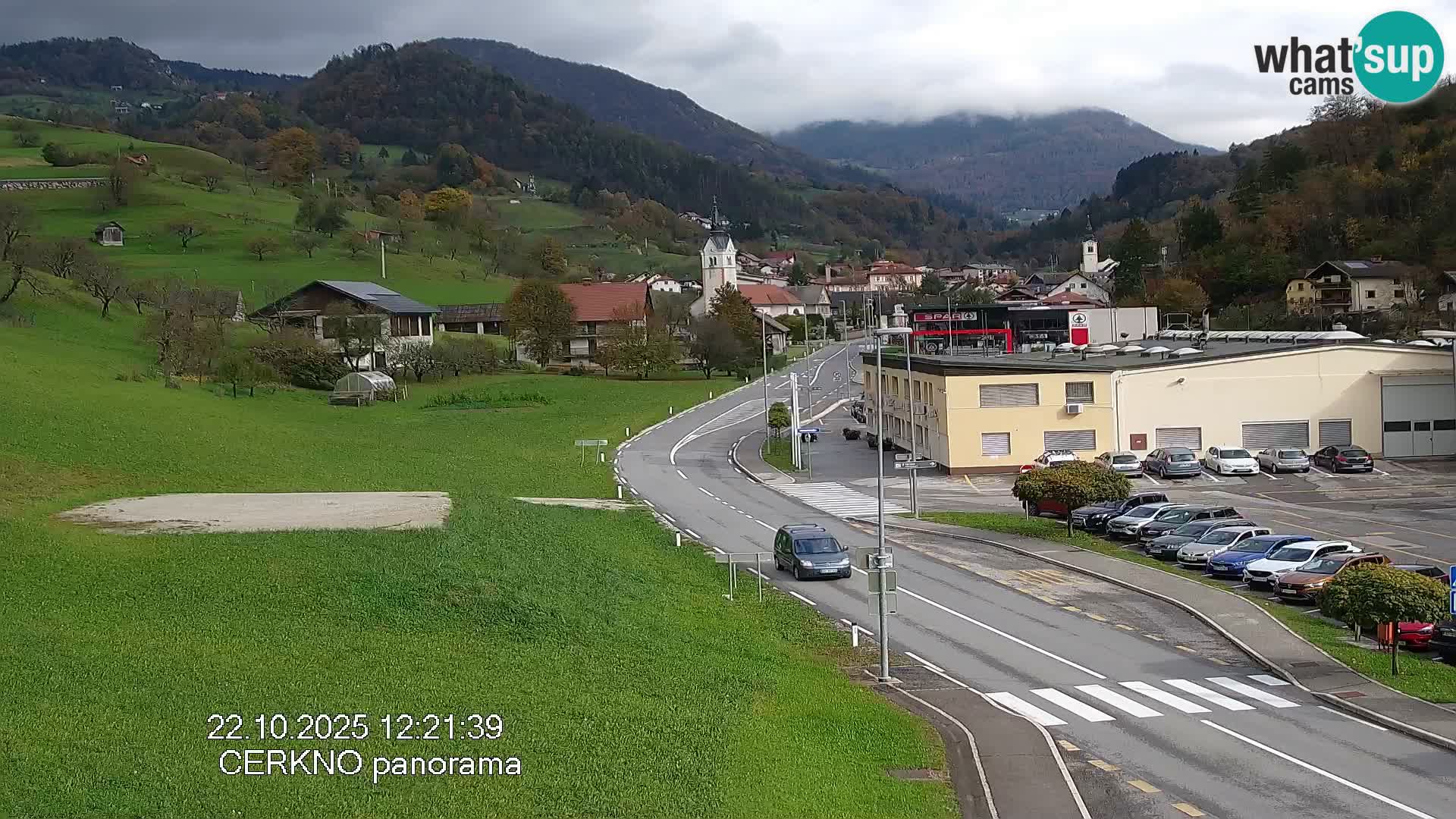 Cerkno Stadteingang Live-Webcam
