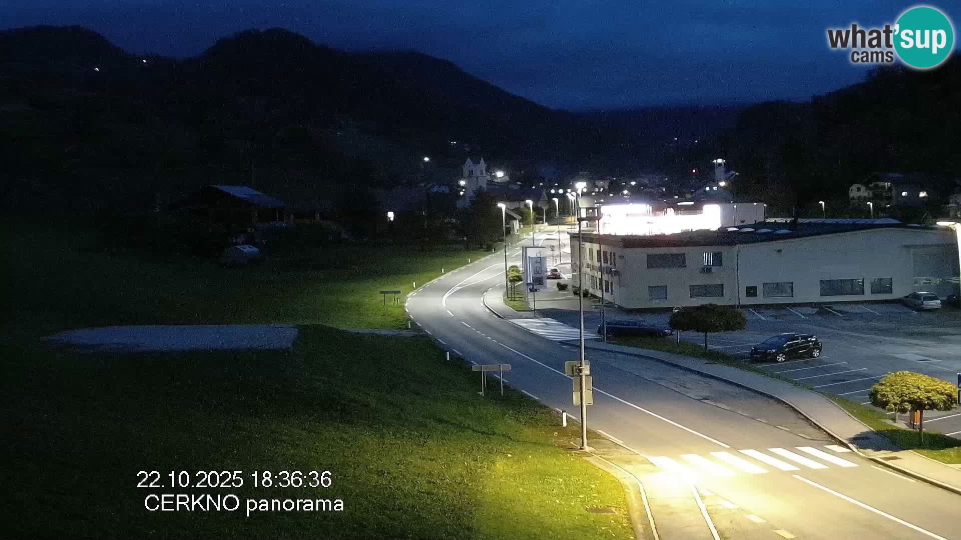 Webcam Ingresso Città di Cerkno