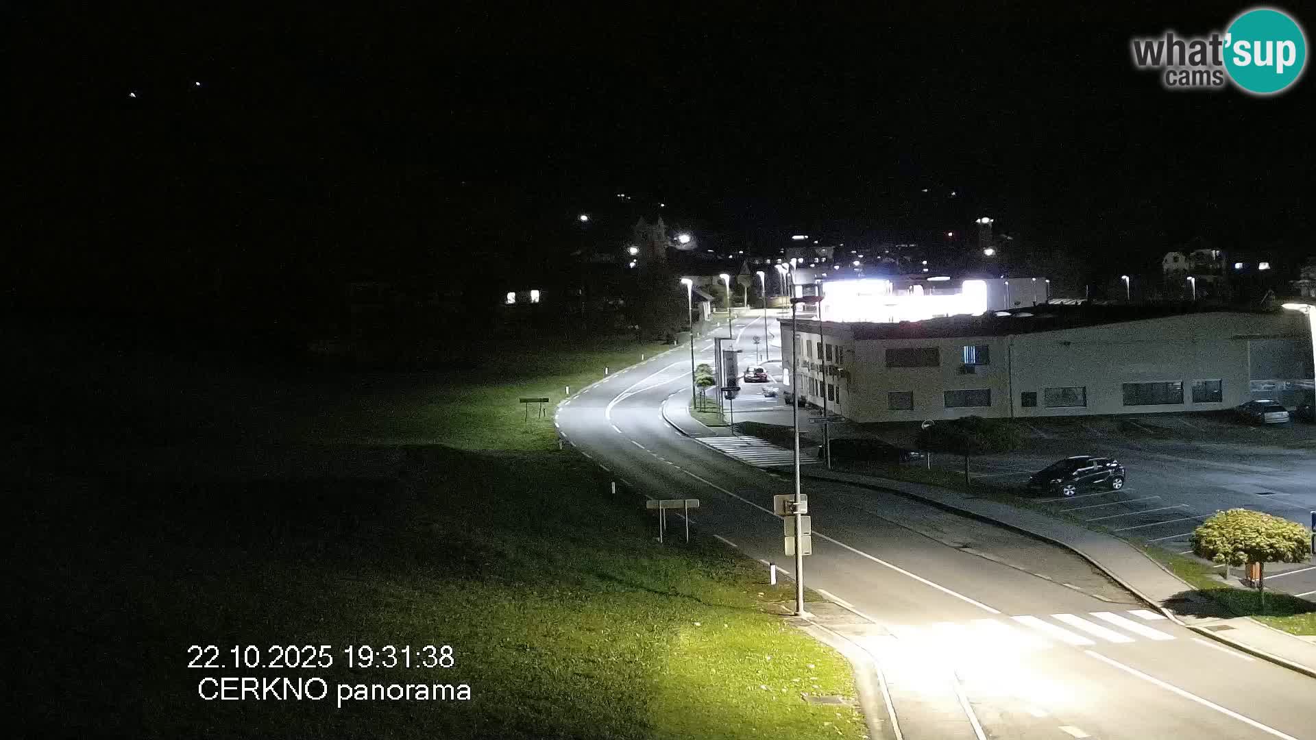 Cerkno ulaz u grad – Kamera uživo