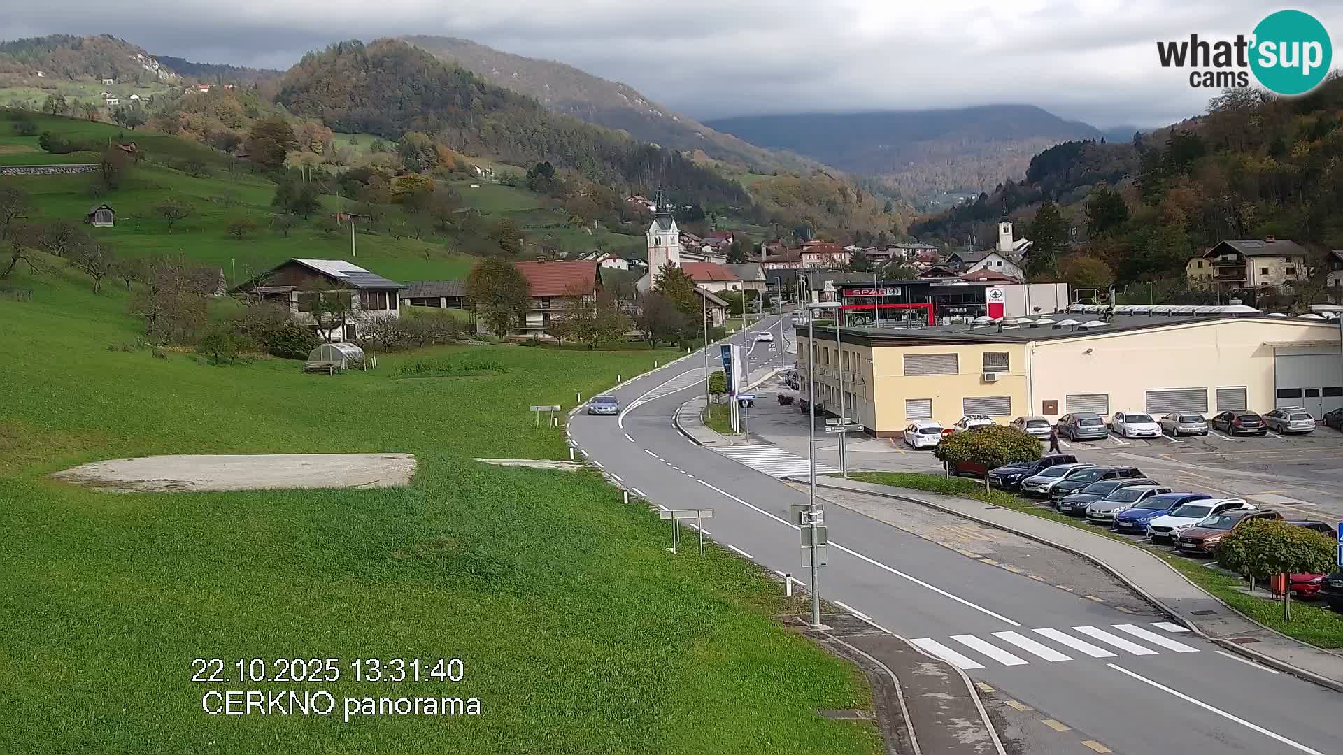 Cerkno Stadteingang Live-Webcam