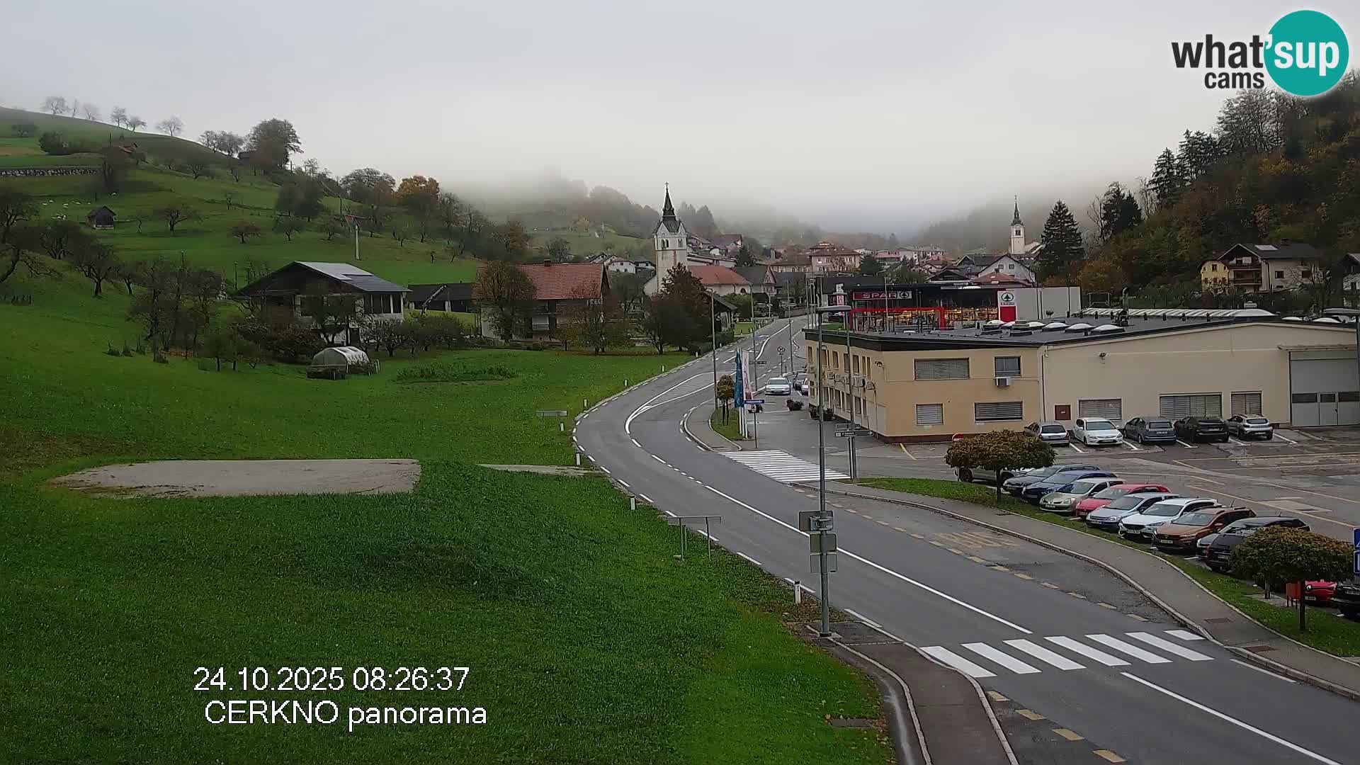 Cerkno ulaz u grad – Kamera uživo