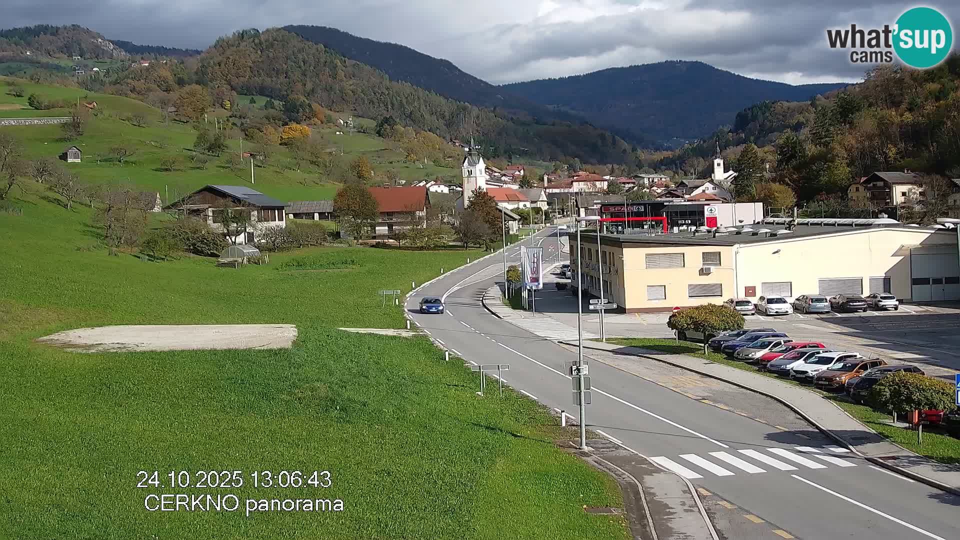 Cerkno Stadteingang Live-Webcam
