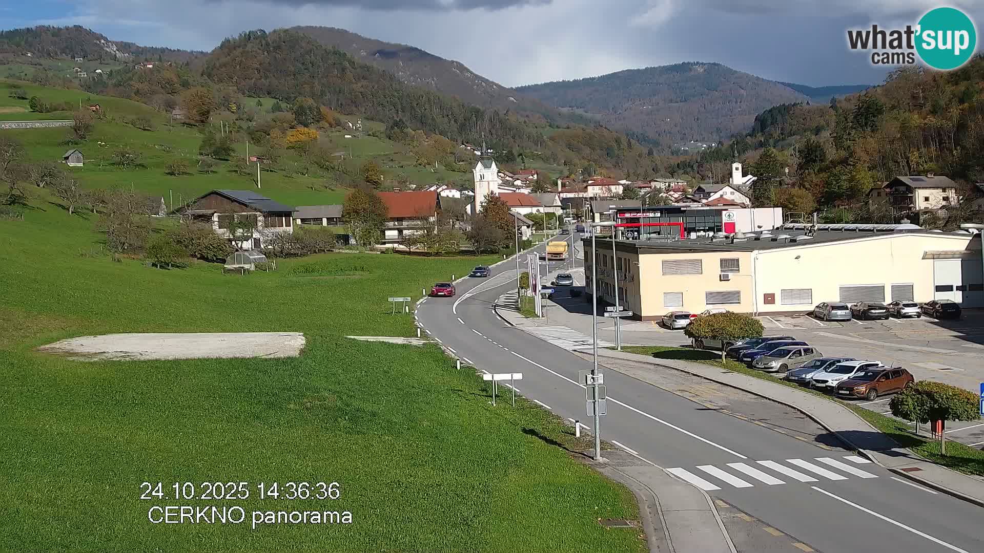 Webcam Ingresso Città di Cerkno