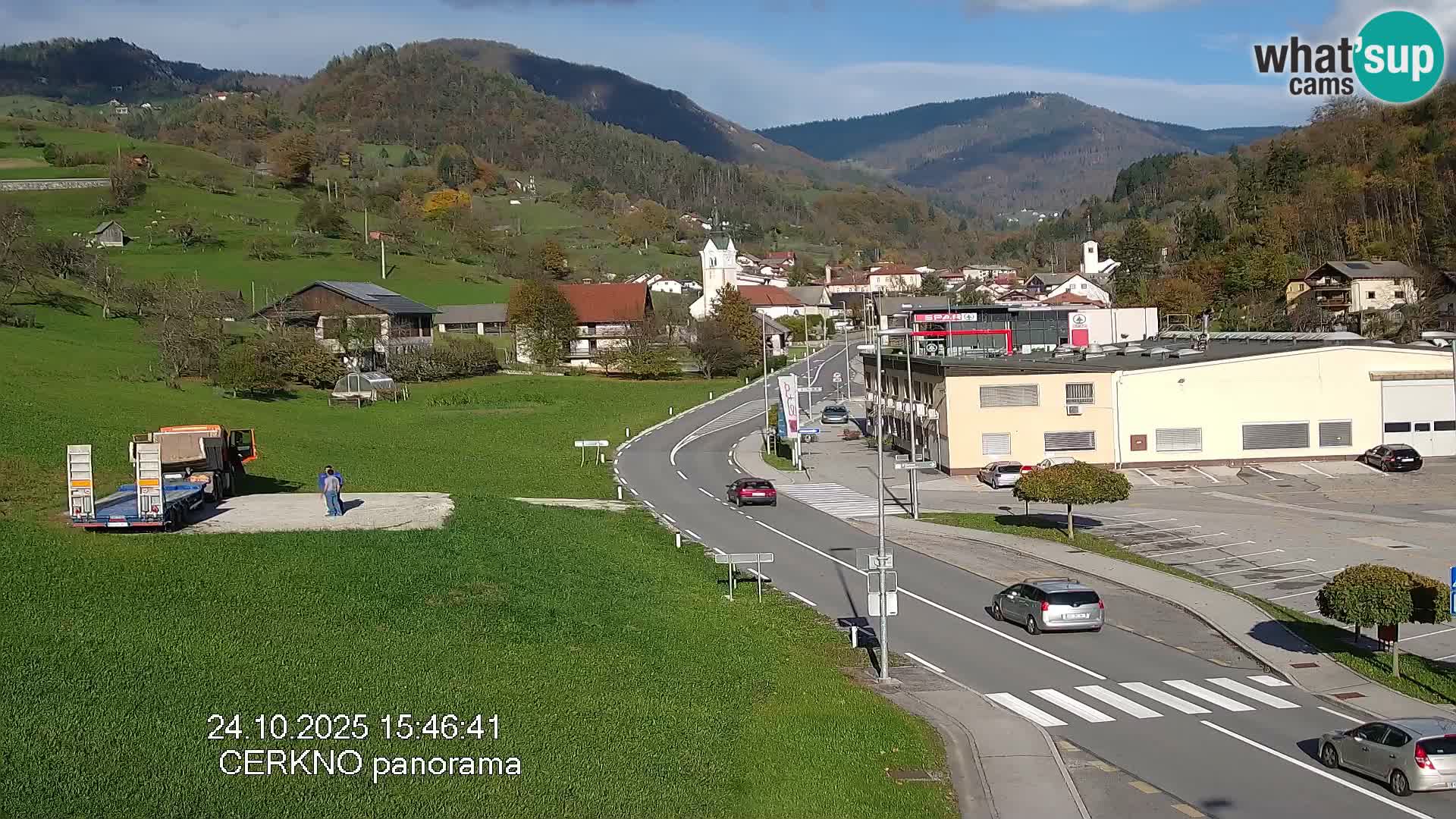 Webcam Ingresso Città di Cerkno