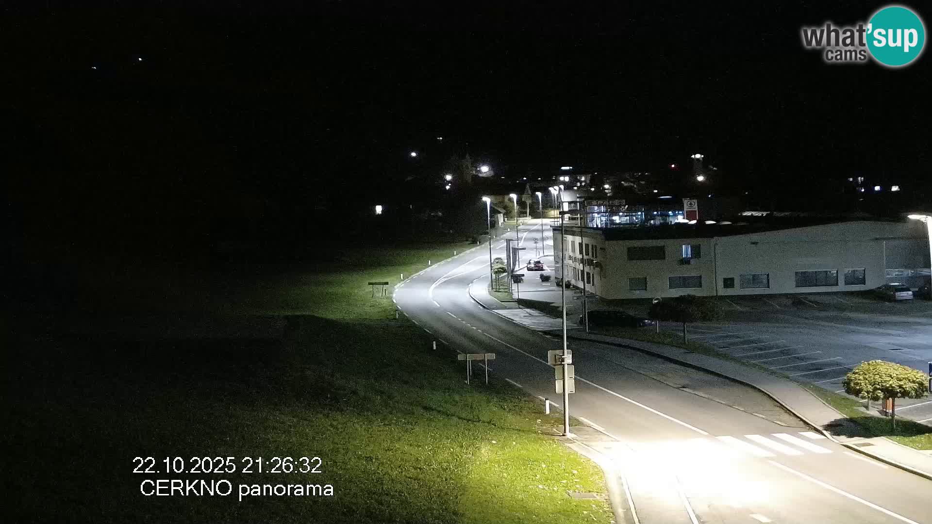 Cerkno ulaz u grad – Kamera uživo
