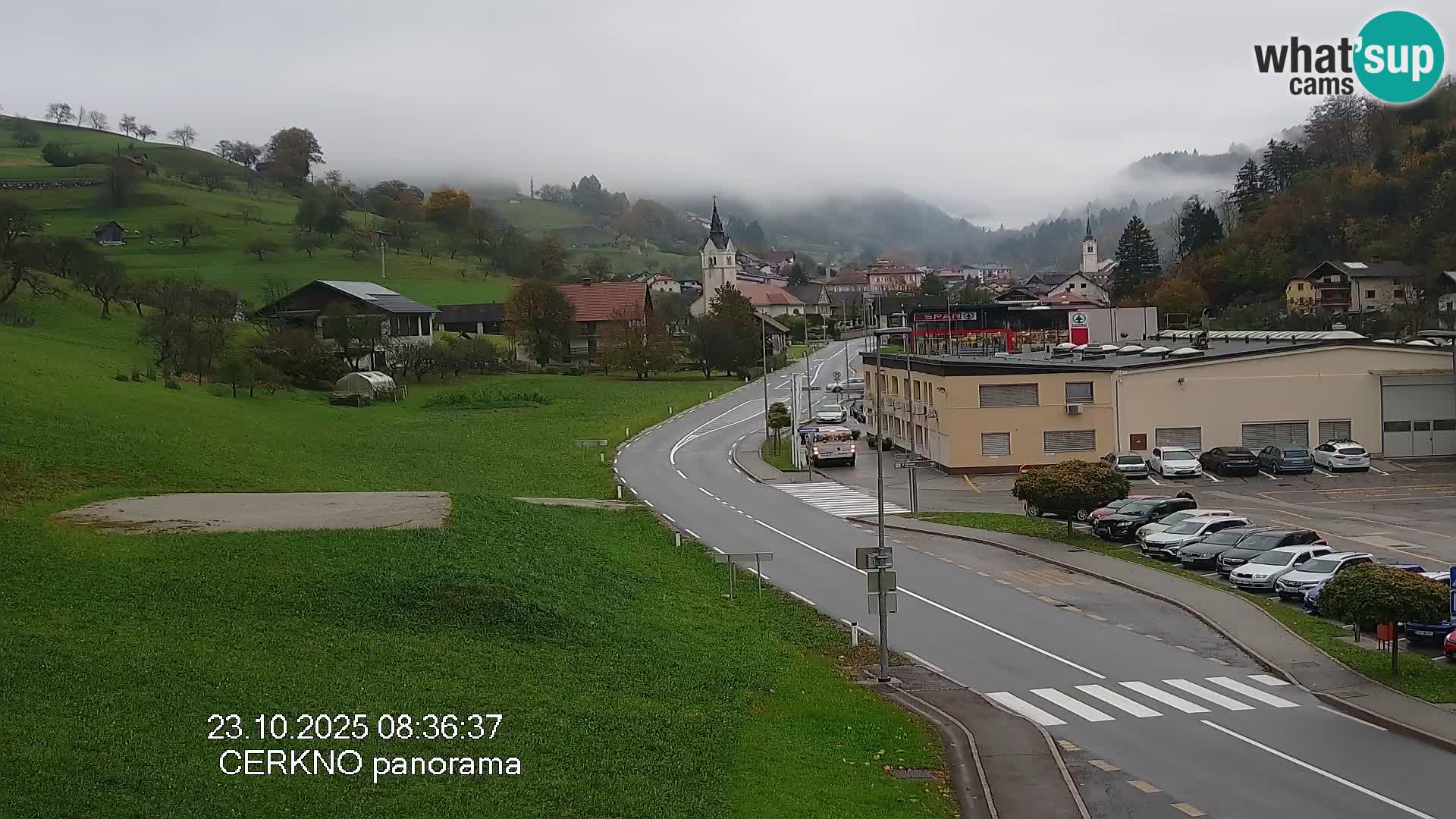 Webcam Ingresso Città di Cerkno