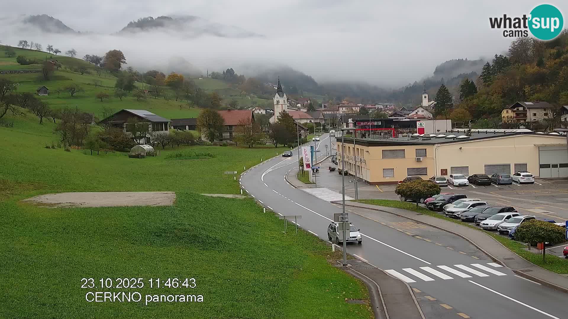 Cerkno Stadteingang Live-Webcam