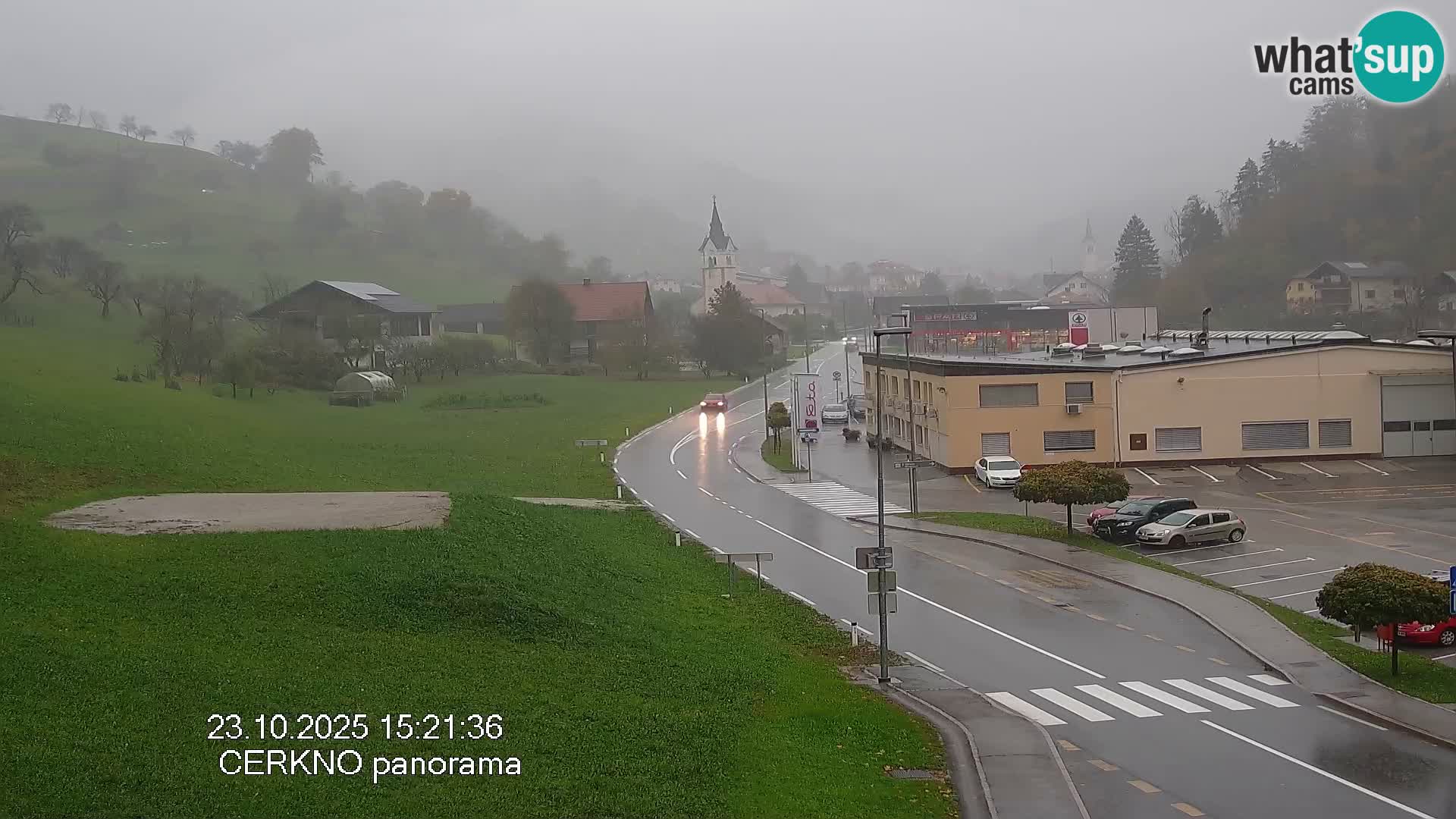 Cerkno Stadteingang Live-Webcam