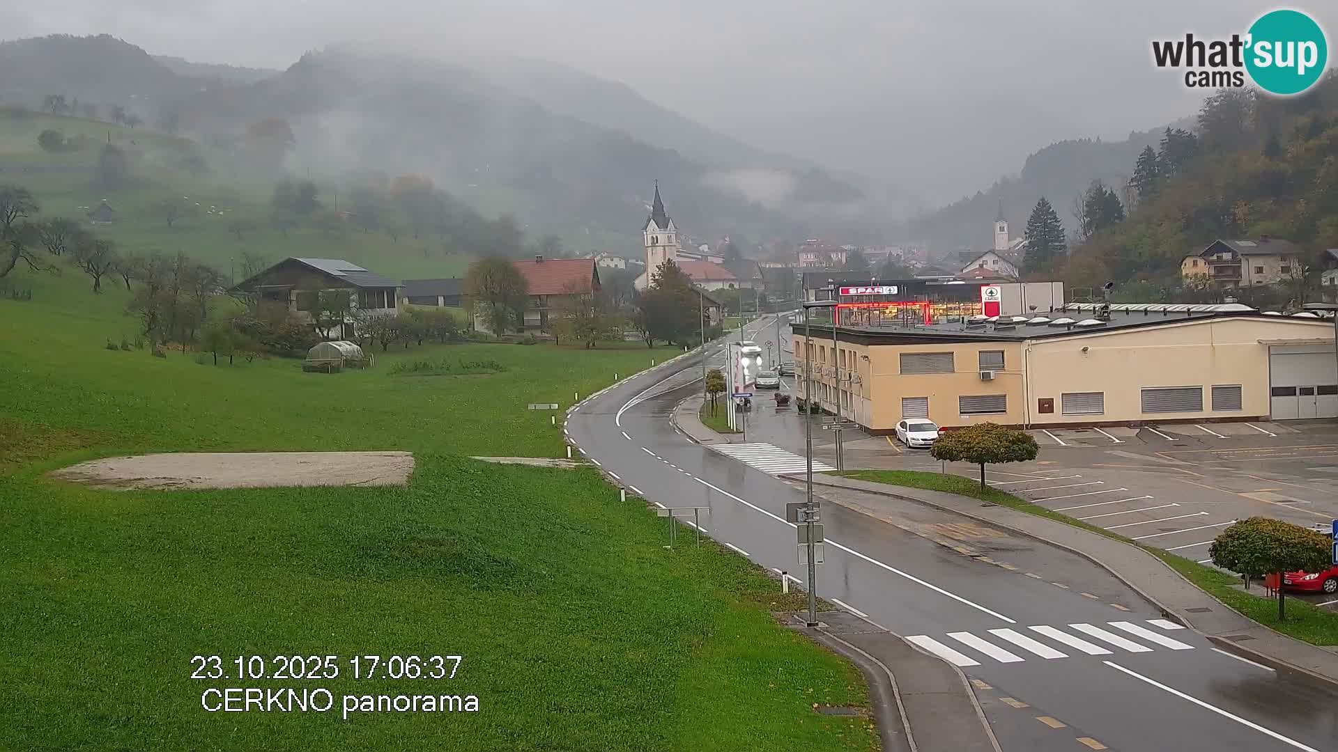 Webcam Ingresso Città di Cerkno