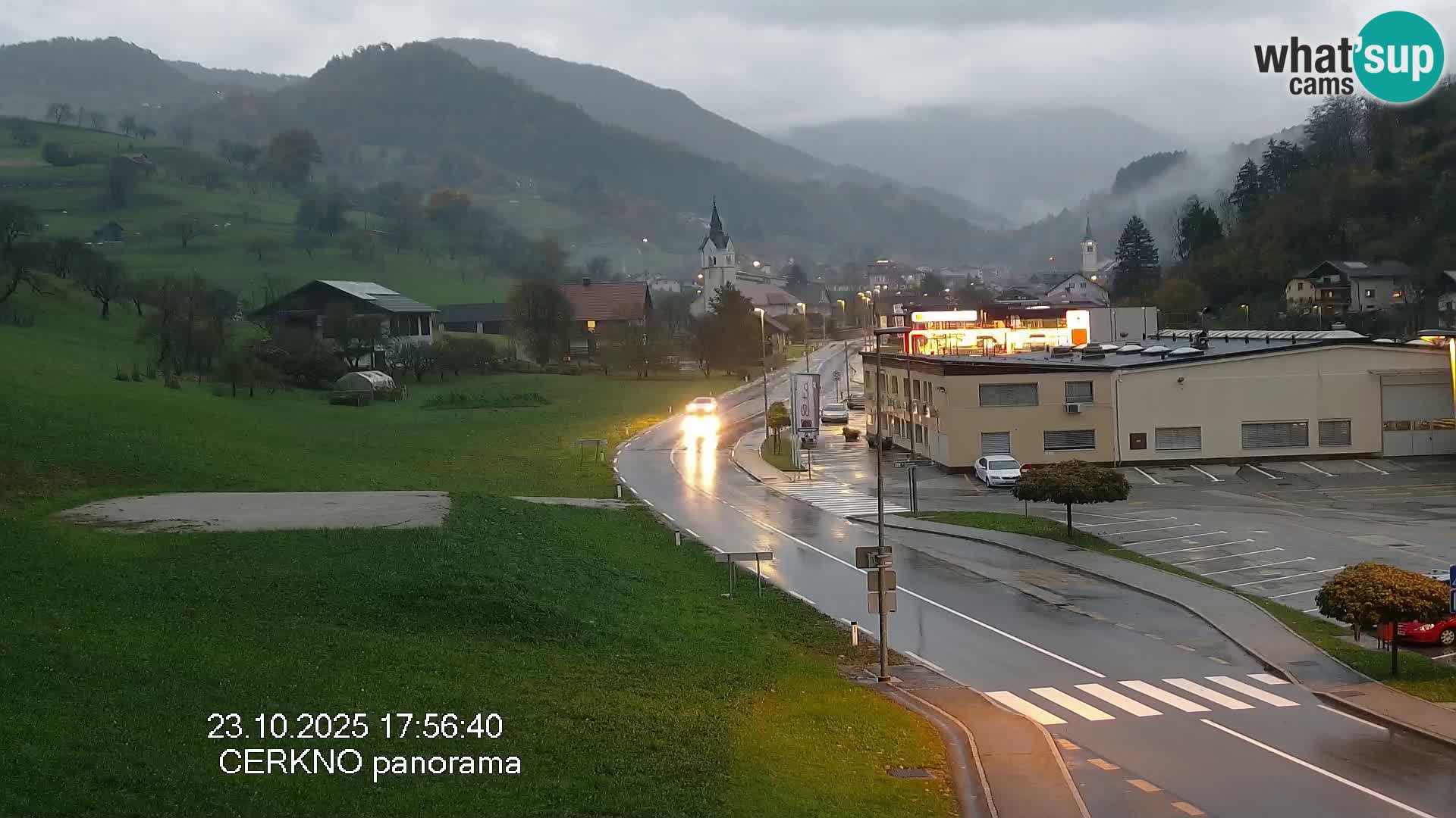 Cerkno Stadteingang Live-Webcam