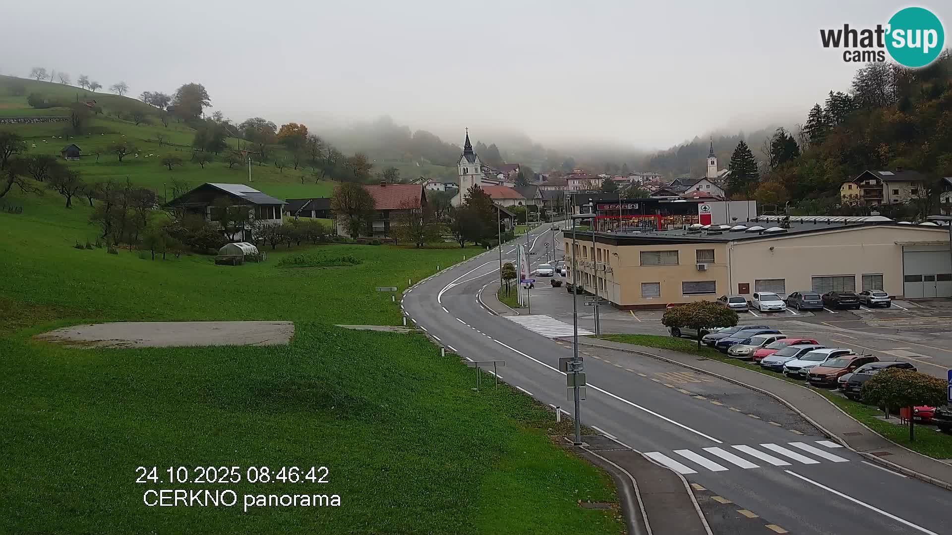Webcam Ingresso Città di Cerkno