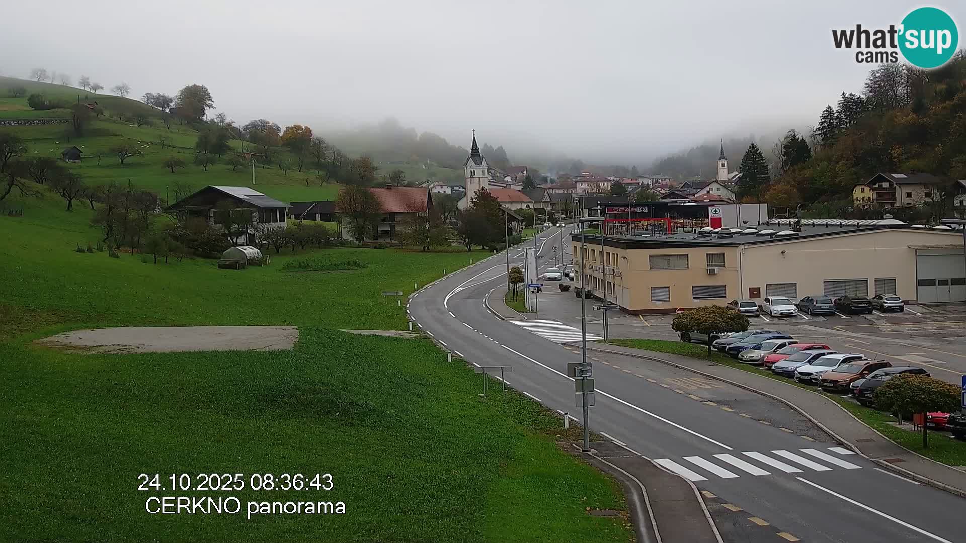 Webcam Ingresso Città di Cerkno