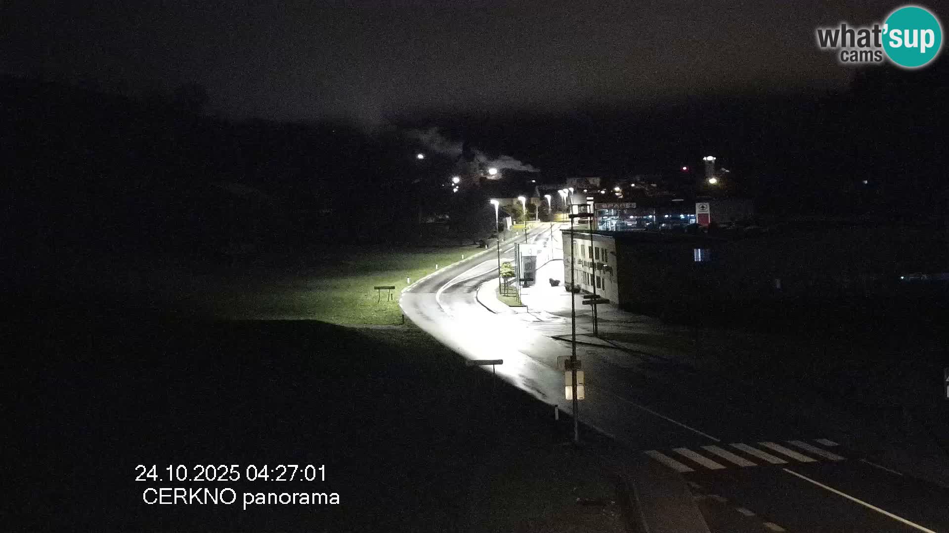 Cerkno ulaz u grad – Kamera uživo