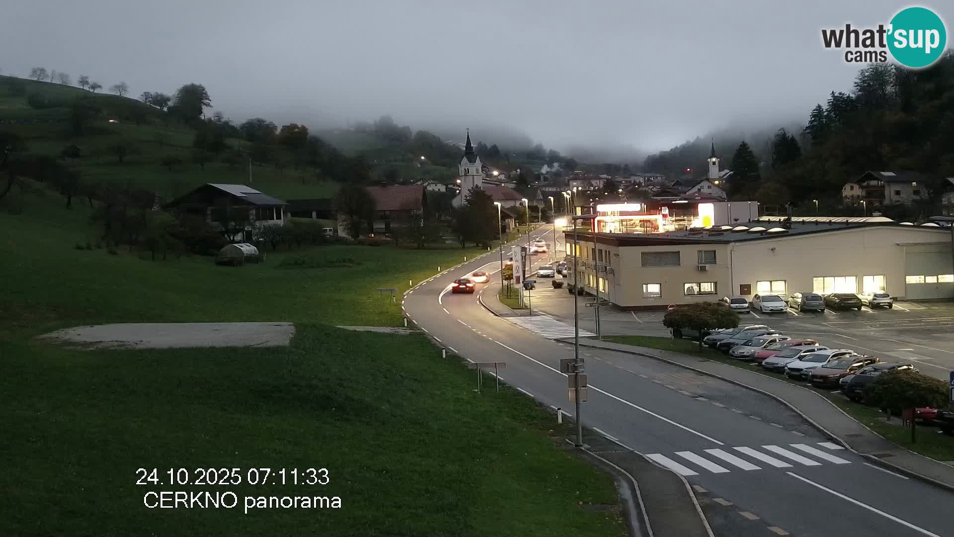 Webcam Ingresso Città di Cerkno