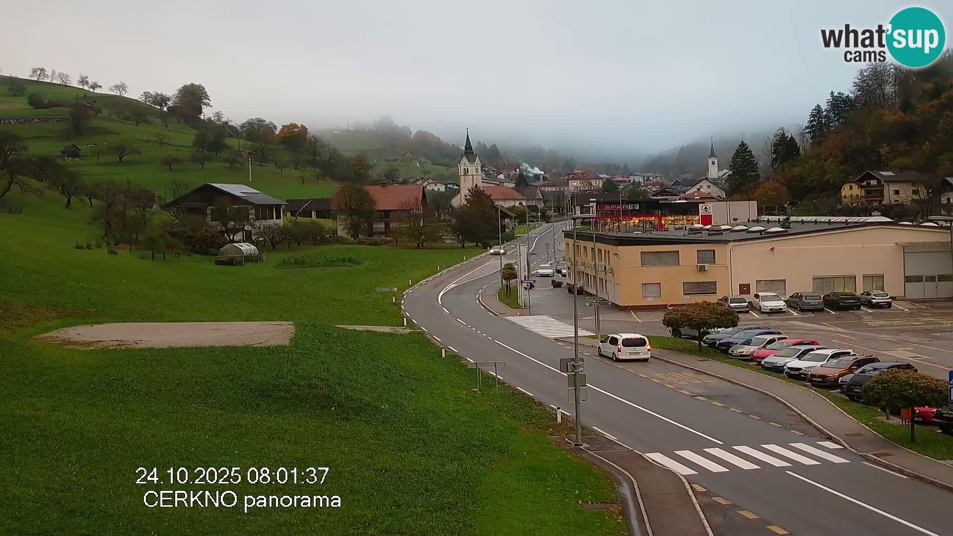 Webcam Ingresso Città di Cerkno