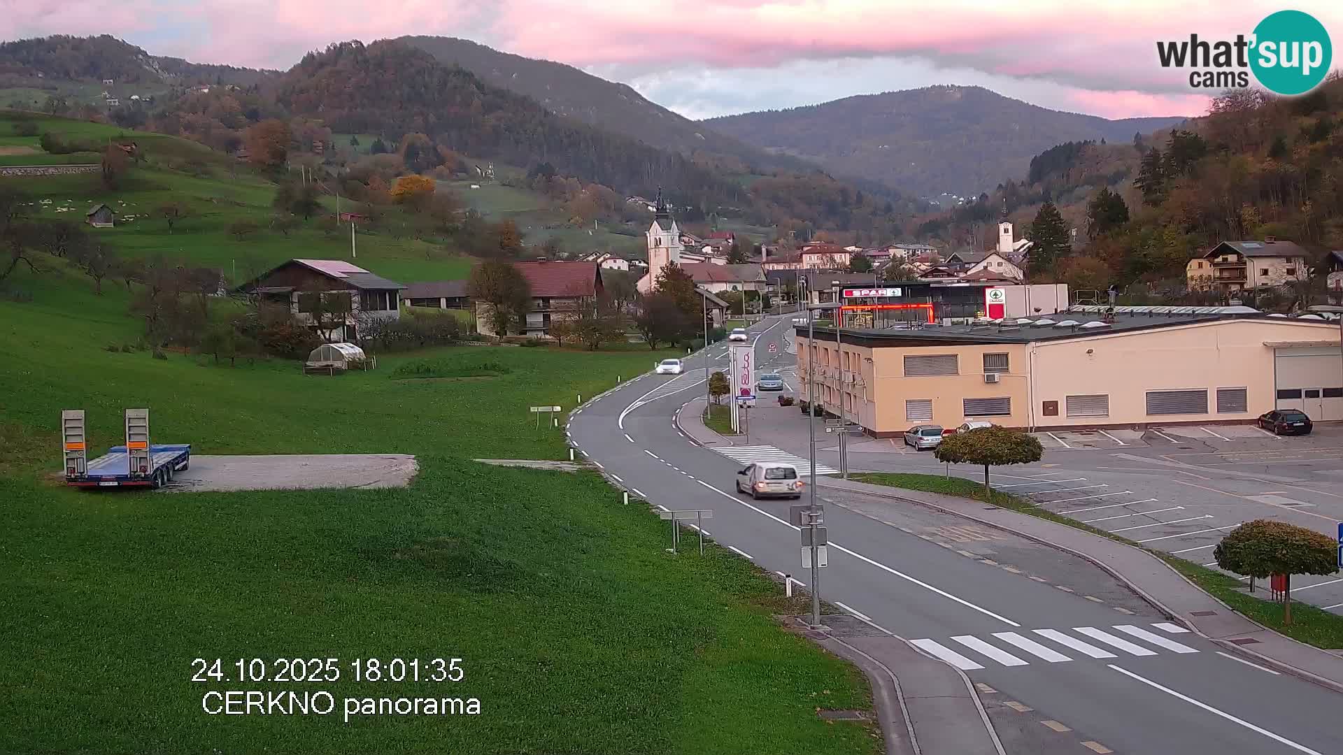 Webcam Ingresso Città di Cerkno