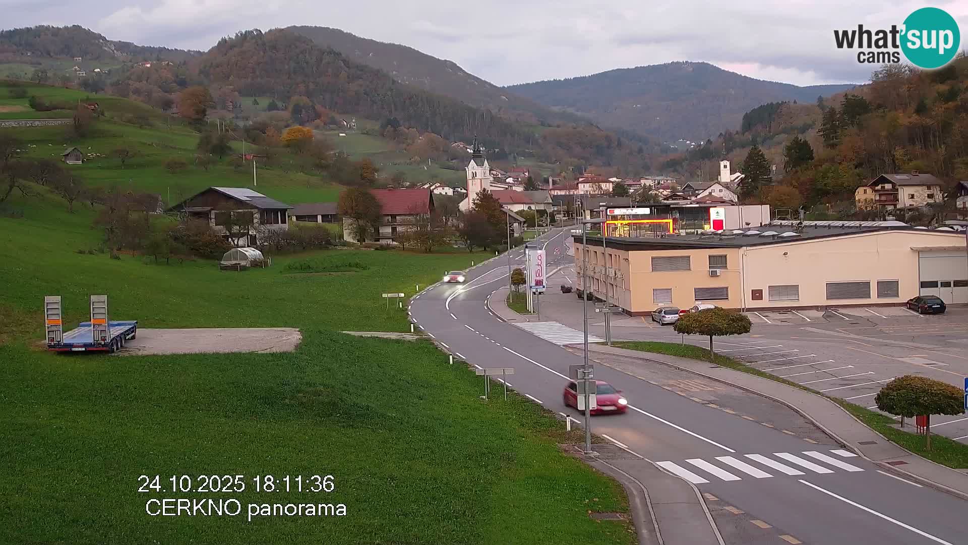 Cerkno Stadteingang Live-Webcam