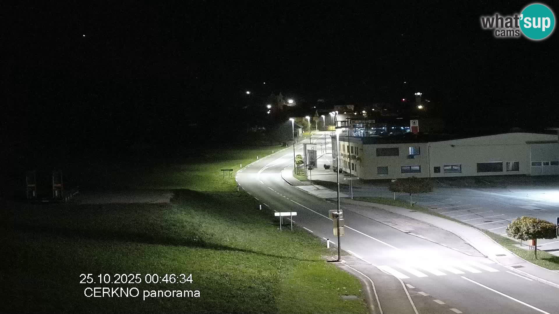 Cerkno ulaz u grad – Kamera uživo