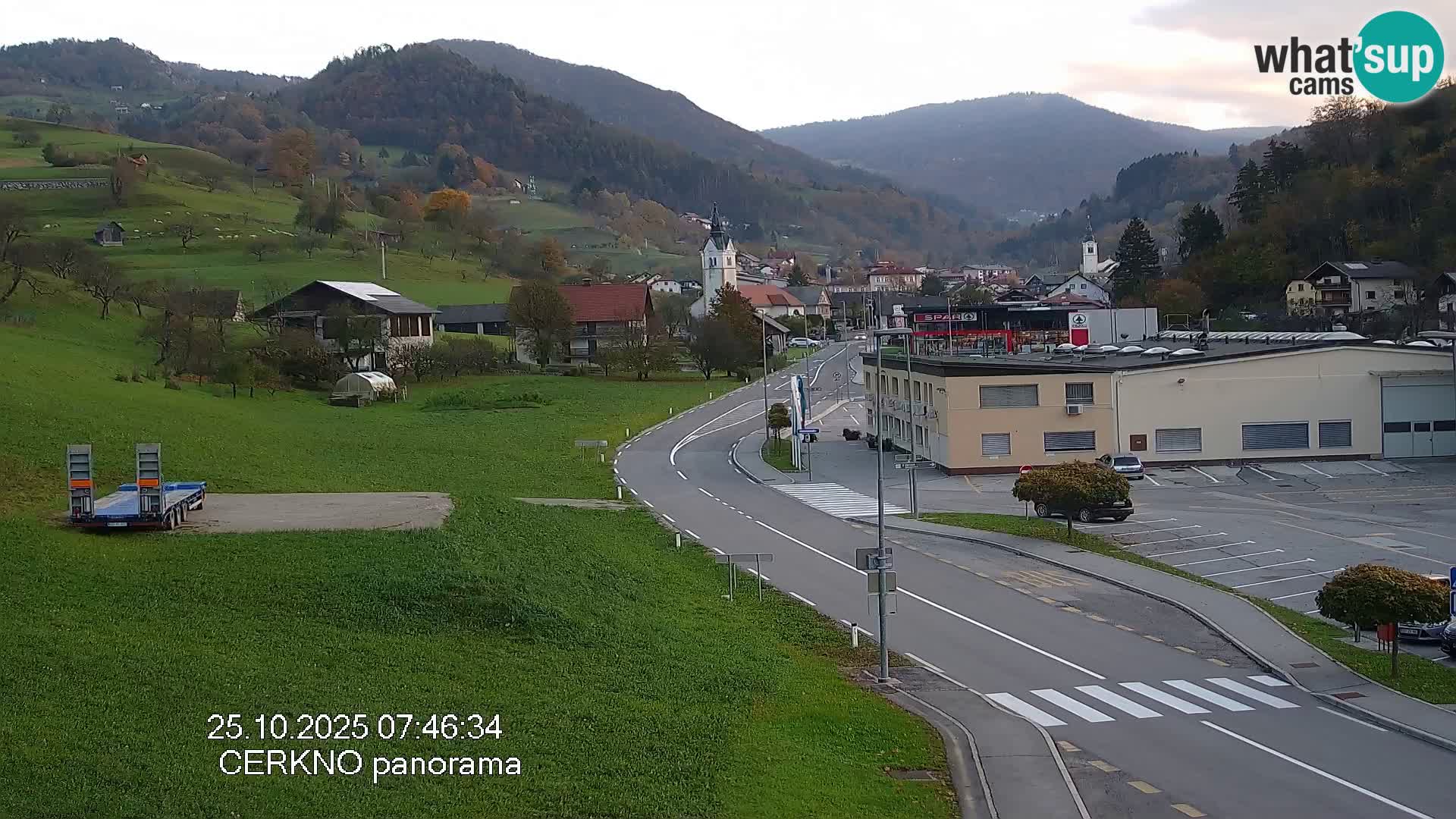 Webcam Ingresso Città di Cerkno