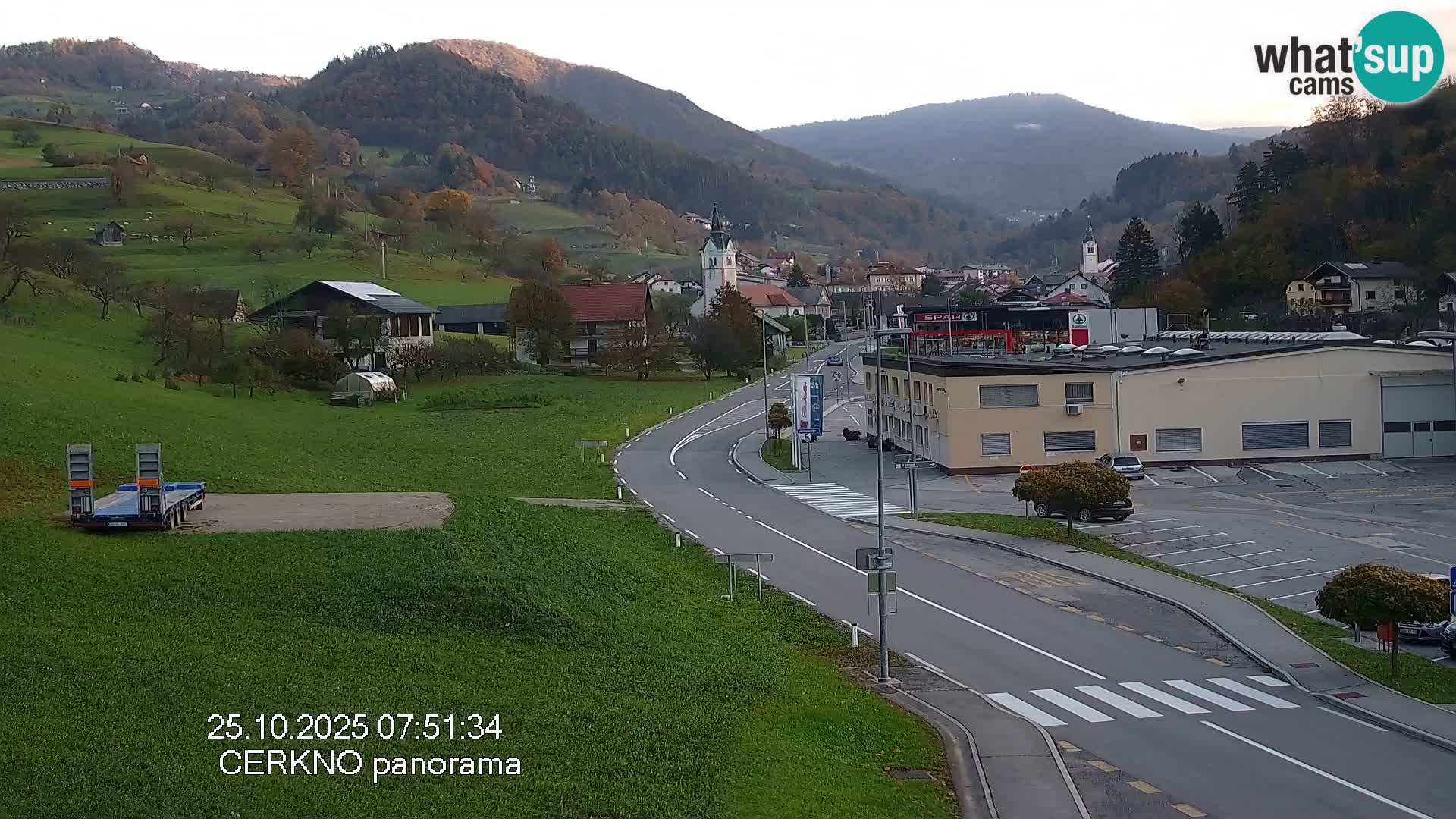 Webcam Ingresso Città di Cerkno
