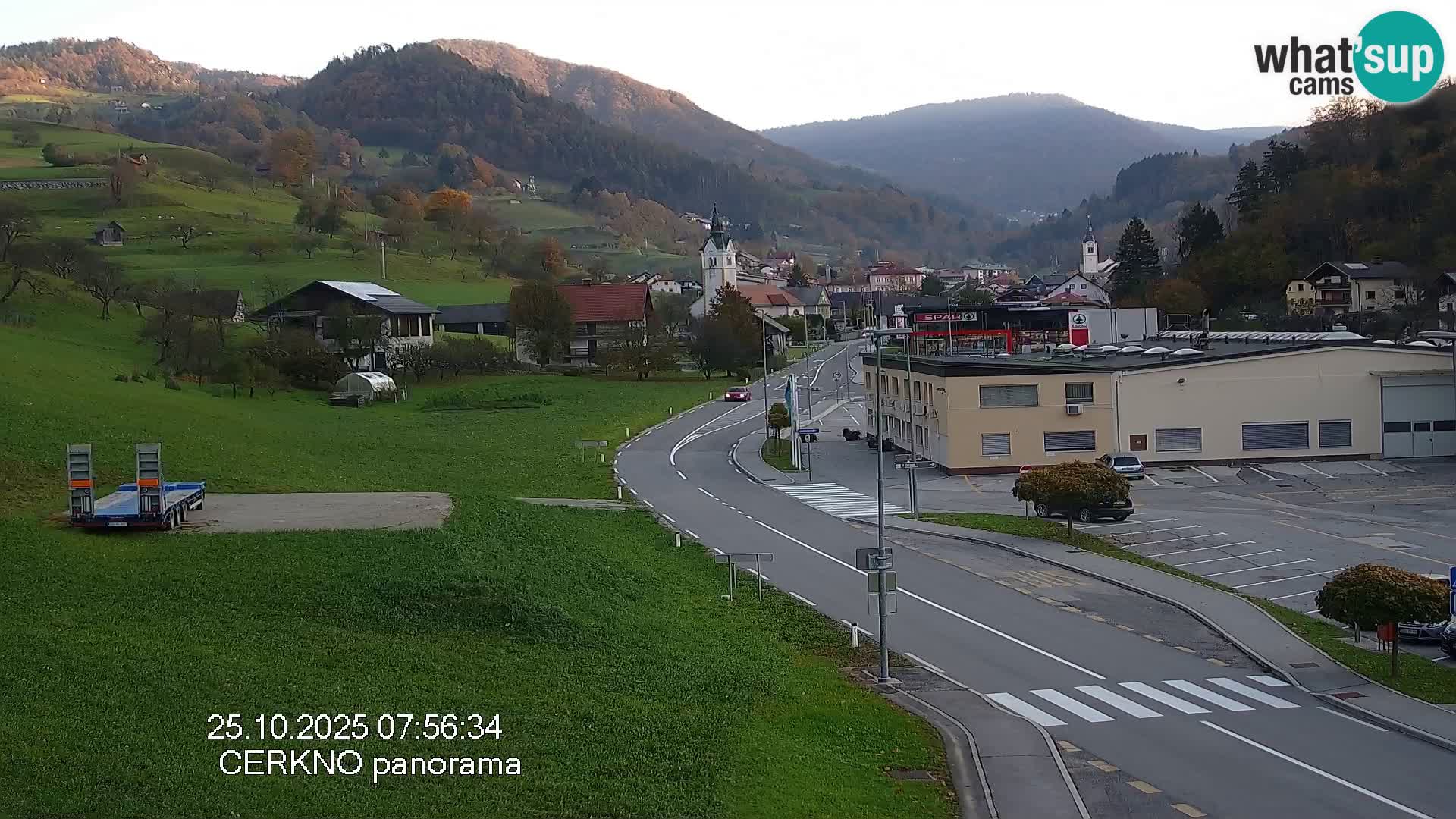 Cerkno Stadteingang Live-Webcam