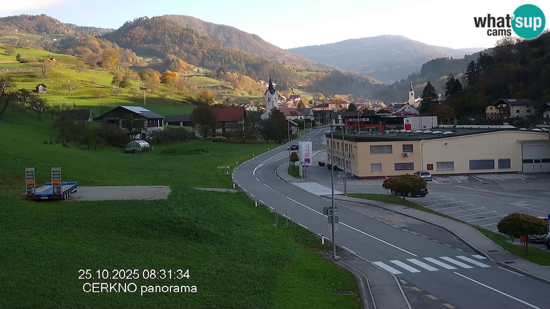 Webcam Ingresso Città di Cerkno