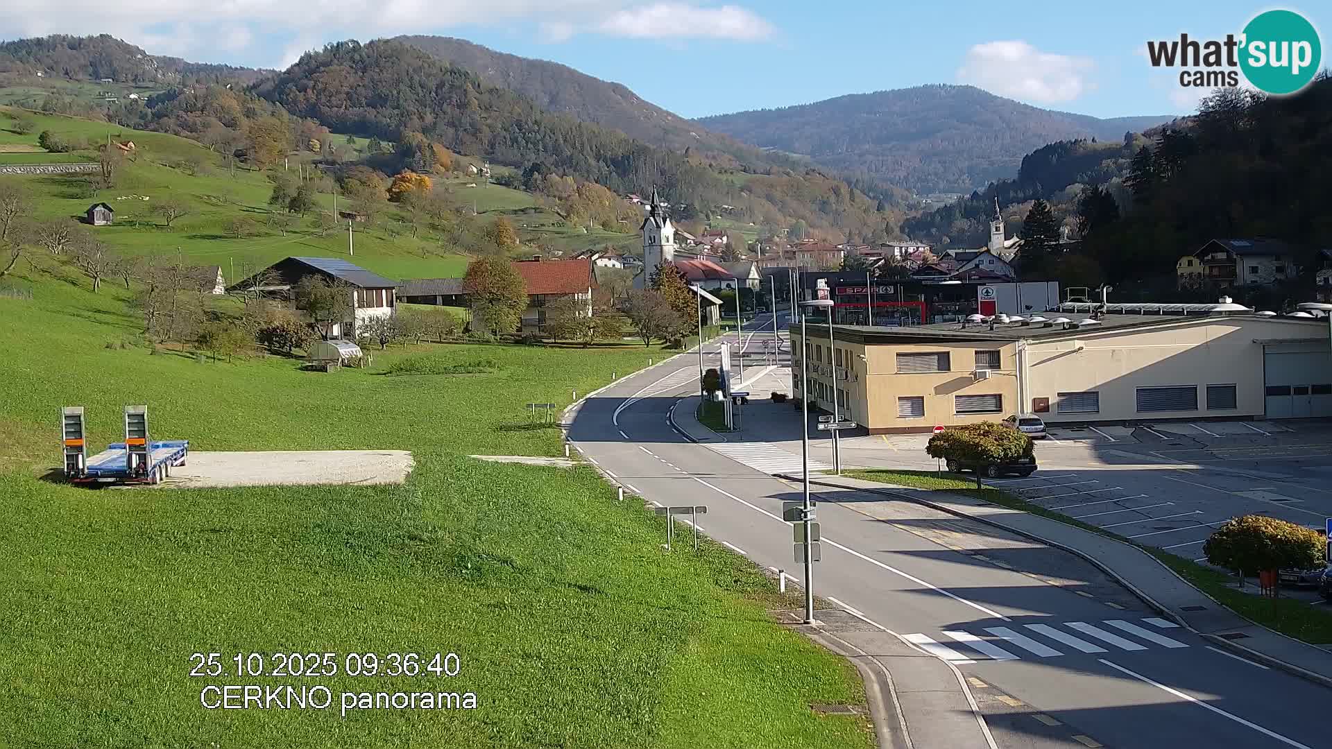 Cerkno Stadteingang Live-Webcam