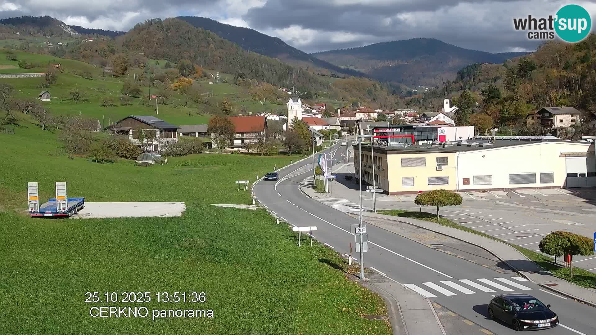 Cerkno Stadteingang Live-Webcam
