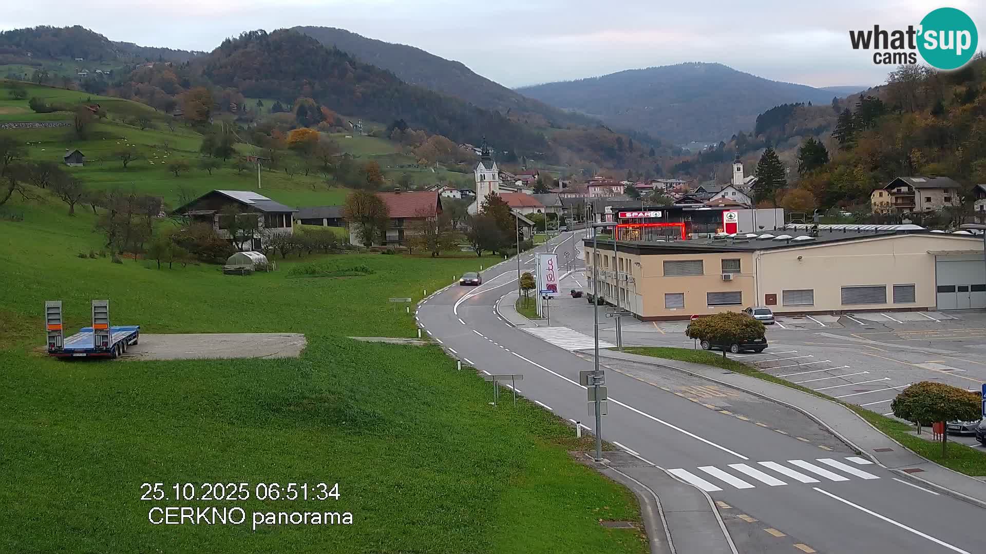 Webcam Ingresso Città di Cerkno