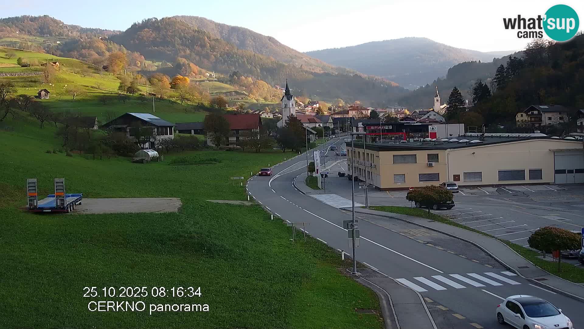Cerkno ulaz u grad – Kamera uživo