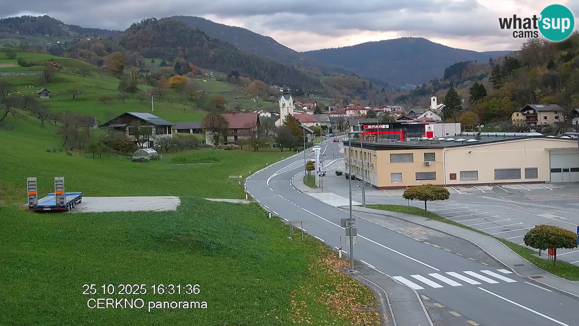 Webcam Ingresso Città di Cerkno