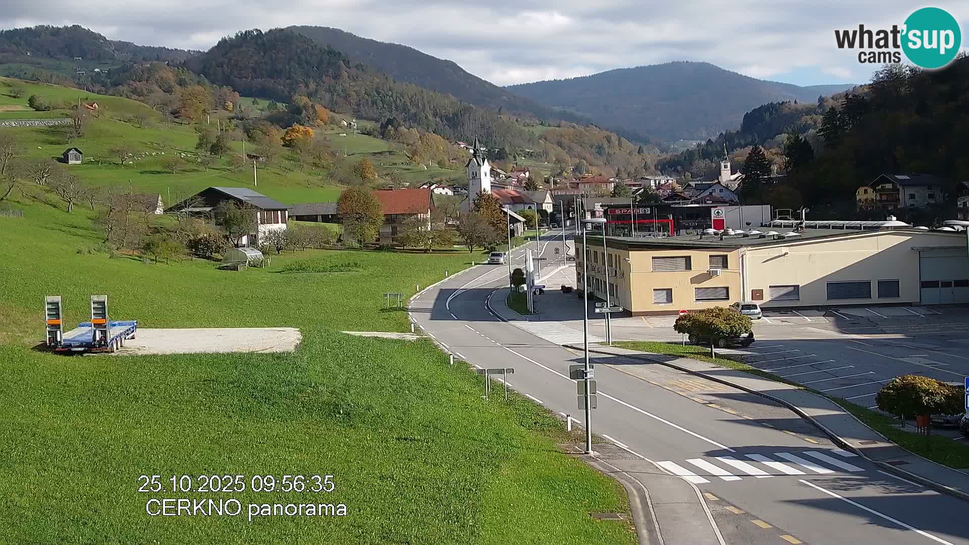Webcam Ingresso Città di Cerkno