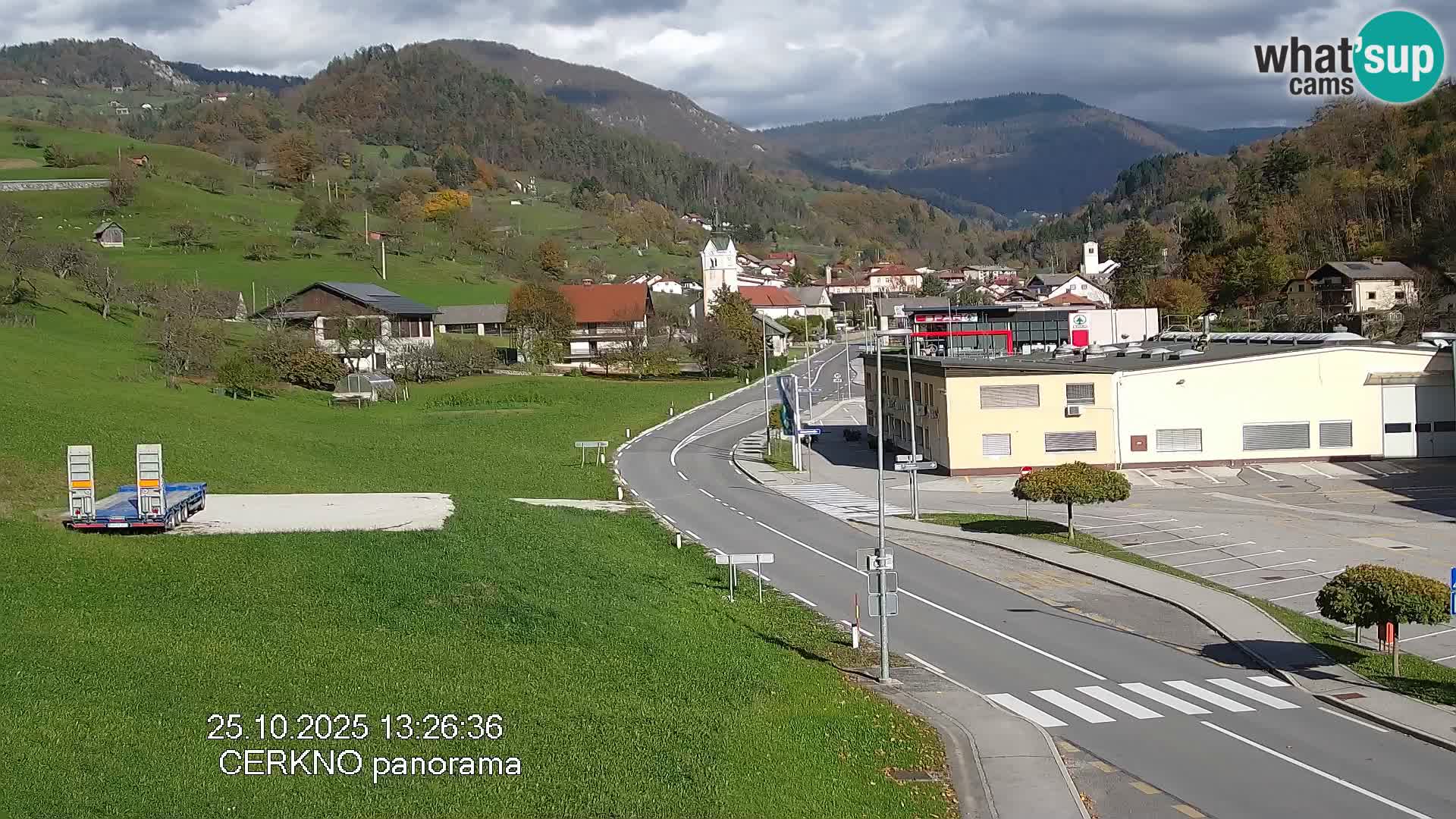 Webcam Ingresso Città di Cerkno