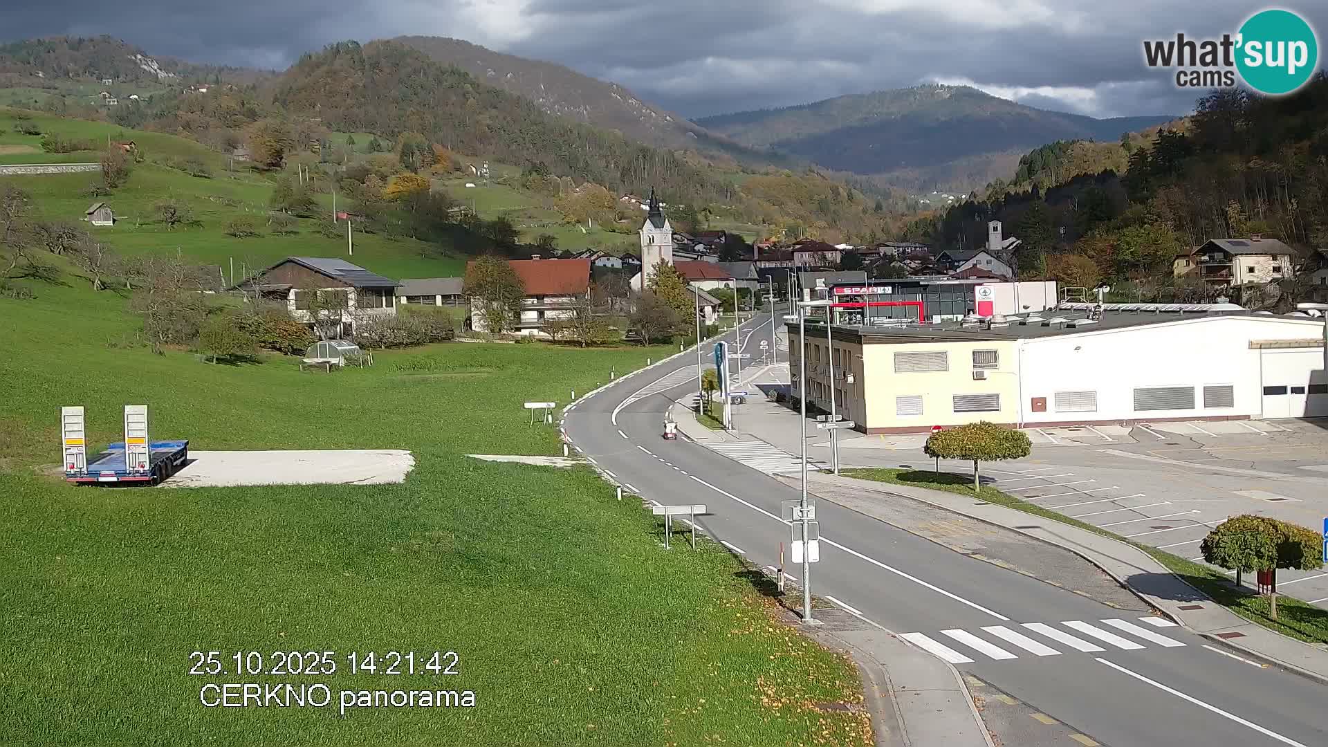 Webcam Ingresso Città di Cerkno
