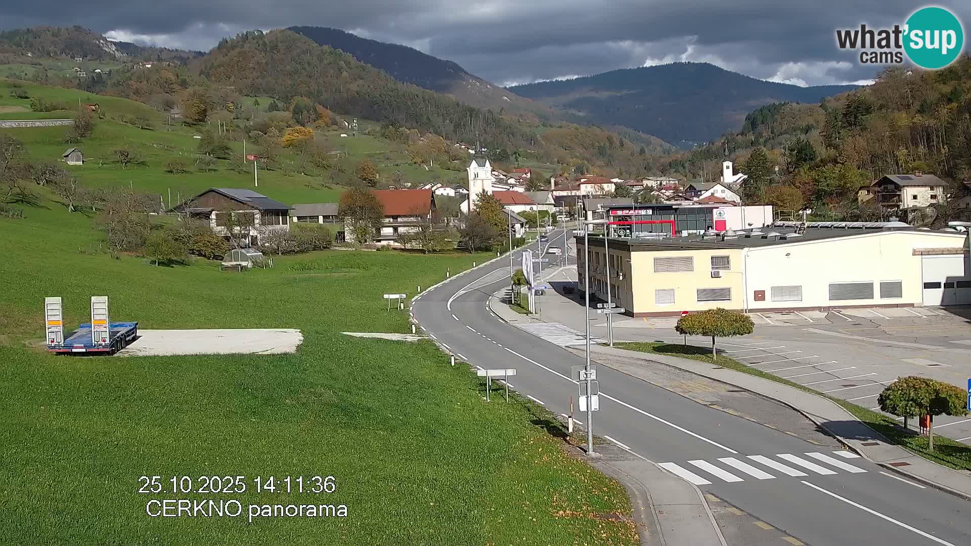 Webcam Ingresso Città di Cerkno
