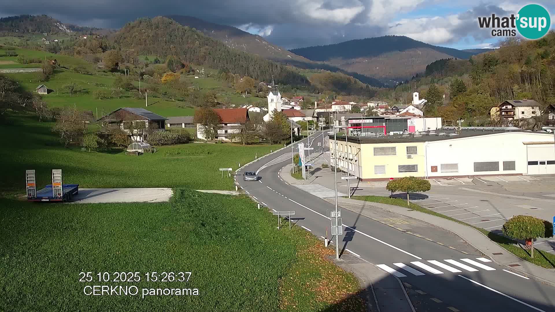 Cerkno Stadteingang Live-Webcam