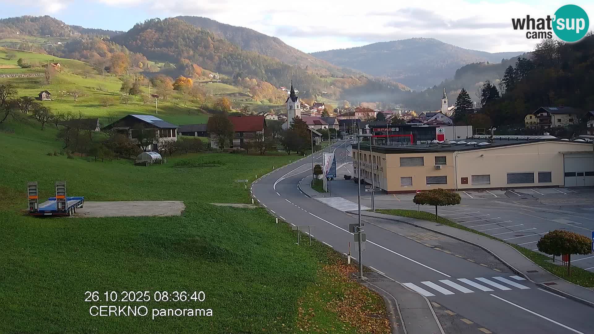 Cerkno Stadteingang Live-Webcam