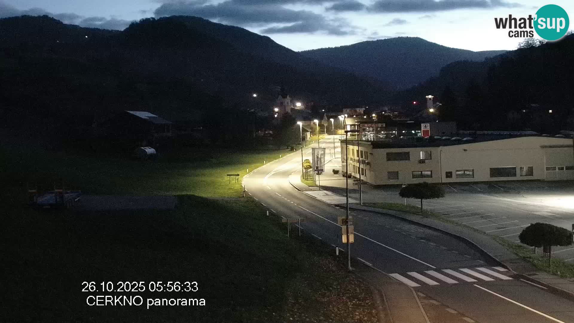 Cerkno Stadteingang Live-Webcam