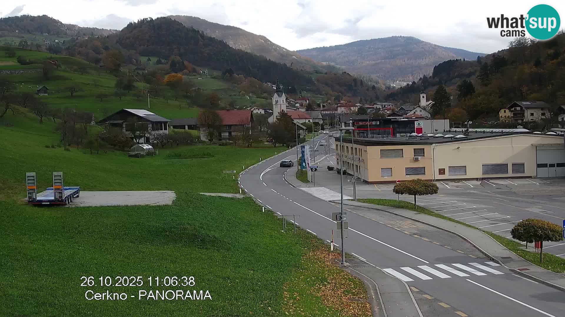 Webcam Ingresso Città di Cerkno