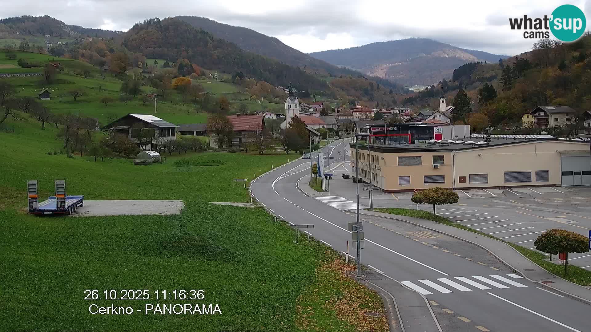 Cerkno Stadteingang Live-Webcam
