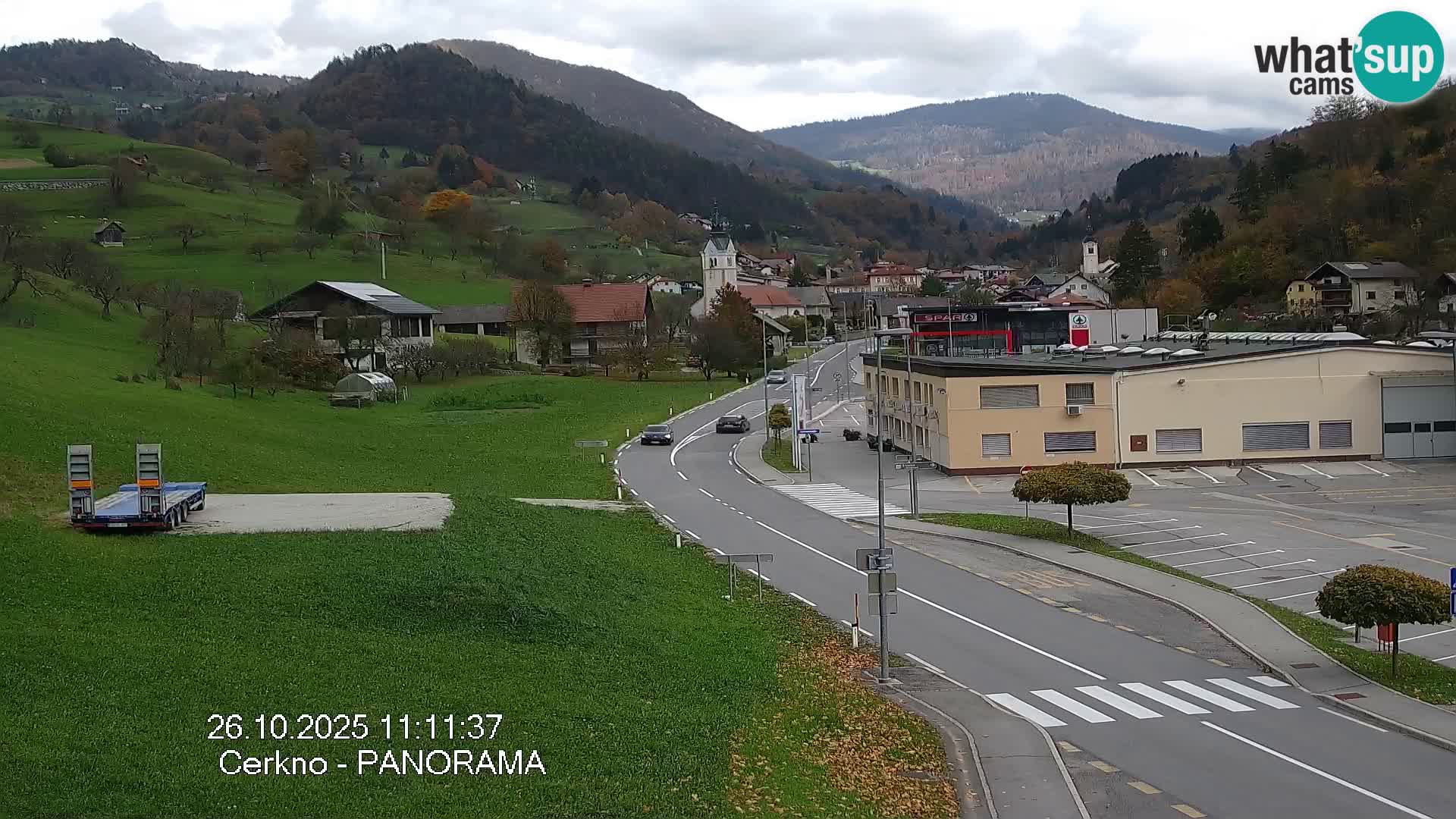 Webcam Ingresso Città di Cerkno