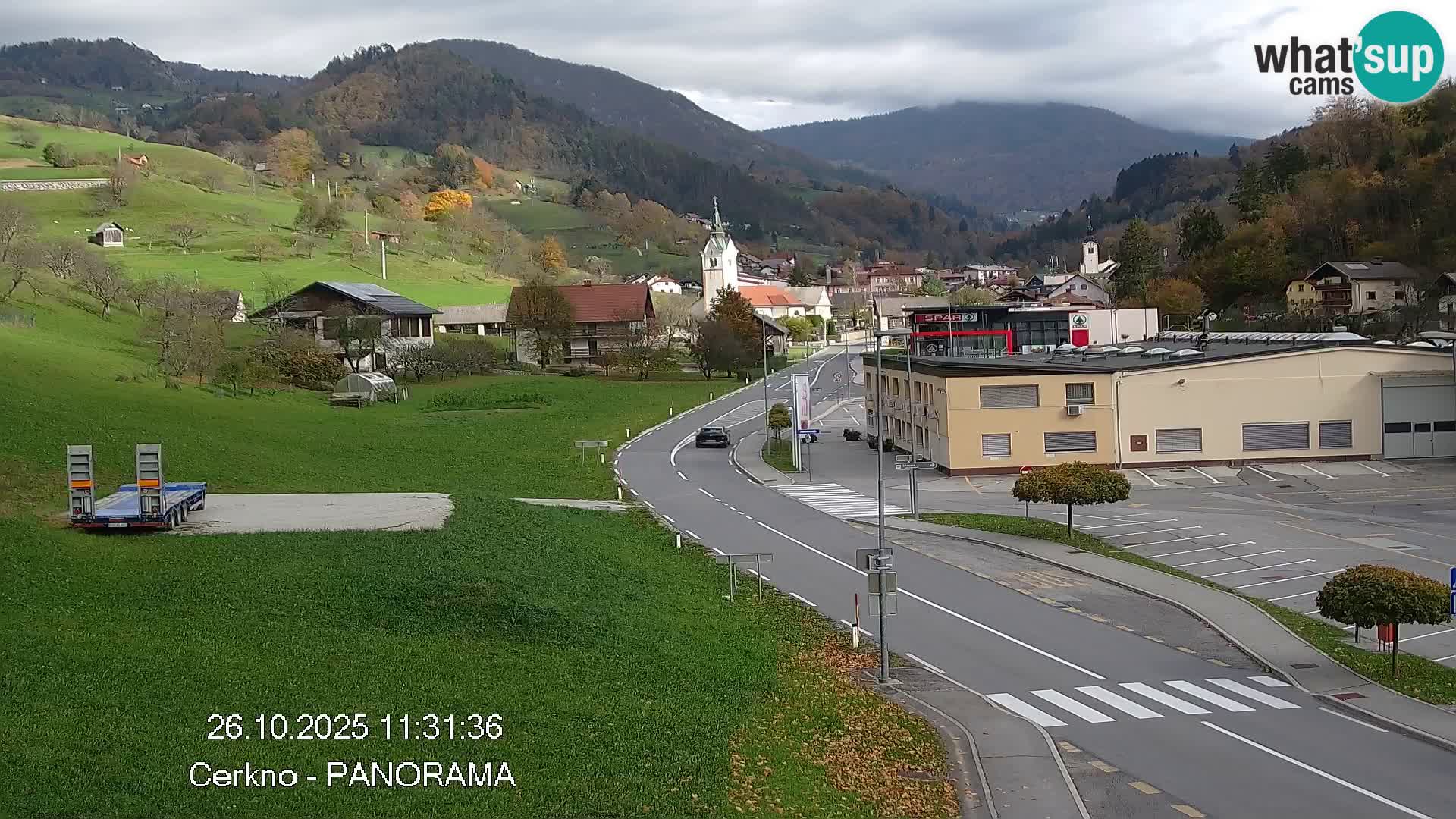 Webcam Ingresso Città di Cerkno