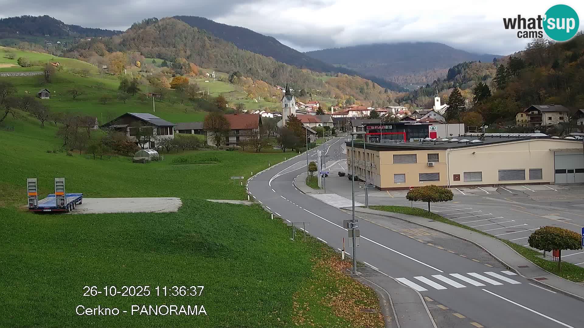 Cerkno Stadteingang Live-Webcam