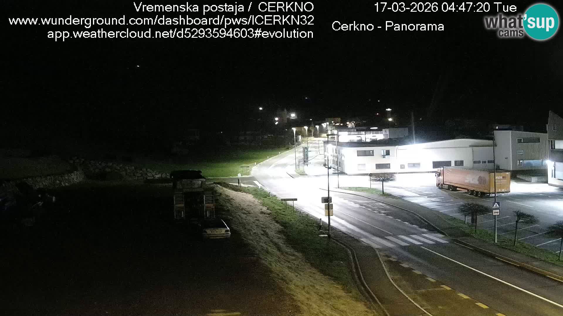 Cerkno Stadteingang Live-Webcam
