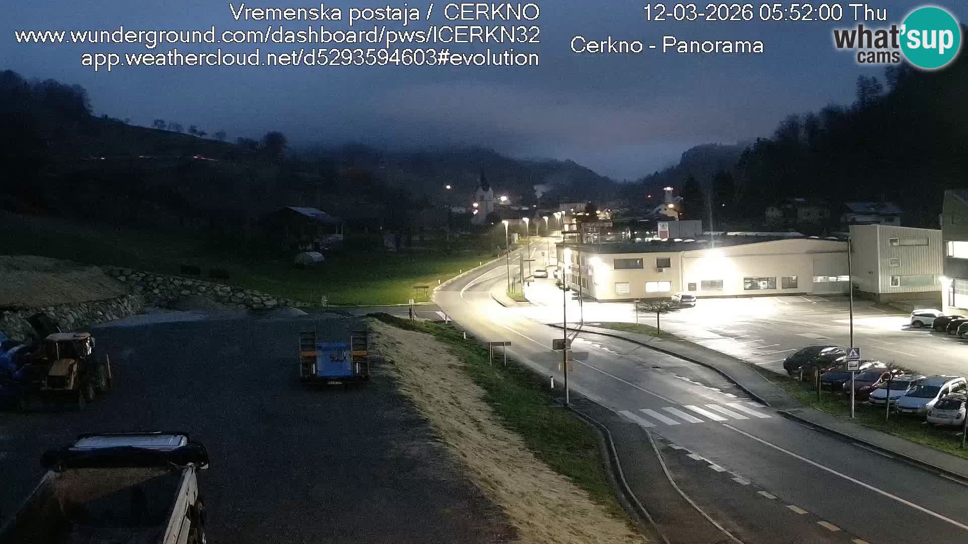 Cerkno Stadteingang Live-Webcam