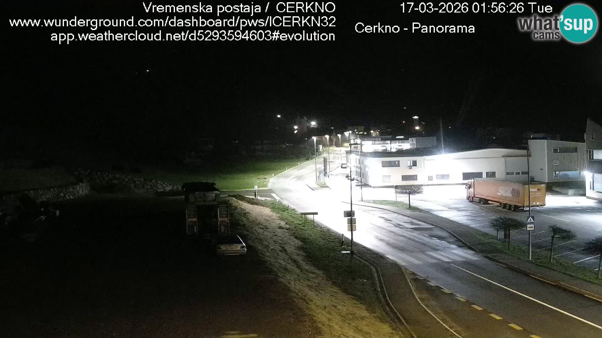 Cerkno Stadteingang Live-Webcam